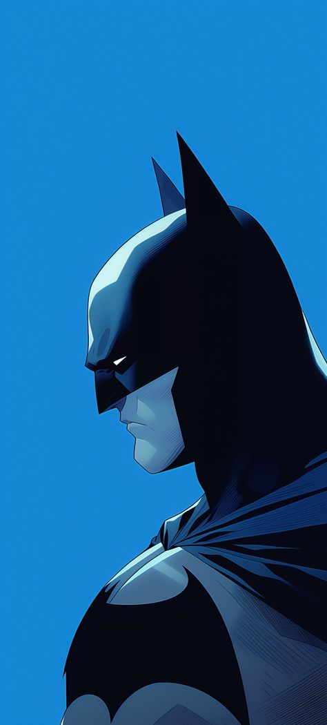 Arkham Wallpaper, Batman Family Wallpaper, Batman Side View, Batman Blue Wallpaper, Batman Side Profile, Batman Animated Series Wallpaper, Robin Dc Wallpaper, Blue Batman, Batman Background