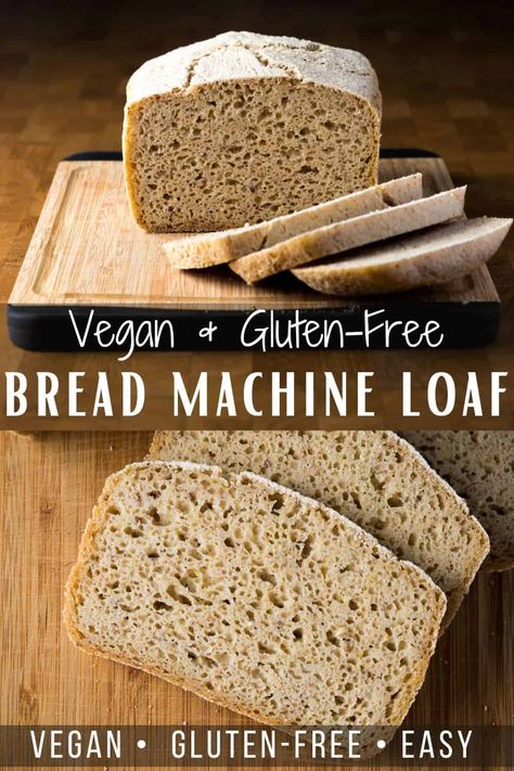 Bread Machine Gf Bread, Gluten Free Dairy Free Bread Machine, Healthy Gluten Free Bread Machine Recipes, Bread Machine Gluten Free Recipes, Egg Free Gluten Free Bread, Vegan Gluten Free Bread Machine Recipes, Gluten Free Bread Machine Recipes No Egg, Paleo Bread Machine Recipes, Healthy Bread Machine Recipes Easy