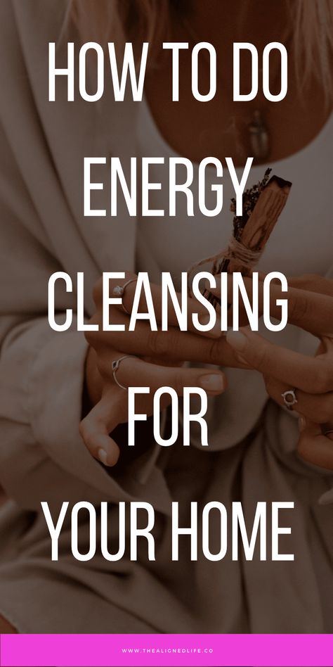 Why You Need Energy Cleansing In Your Home (Plus How to Do It) Clearing Energy In Home, Work Manifestation, How To Get Energy, 30 Day Challange, Get Rid Of Negative Energy, Om Sound, Rid Of Negative Energy, Negative Energy Cleanse, What Is Energy