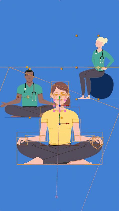 Kaia Health Breathing Animation - Explainer Video Rosie Phillpot Breathing Animation, Motion Graphics Typography, Animation Explainer Video, Text Animation, Motion Graphics Design, Motion Design Animation, Animation Reference, 2d Animation, Motion Graphics