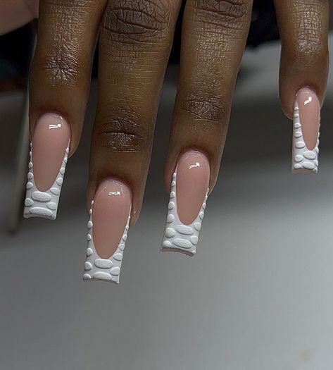 Tapered Square Nails, Long Acrylic Nail Designs, Ombre Acrylic Nails, Colored Acrylic Nails, Girly Acrylic Nails, French Tip Acrylic Nails, Her Nails, French Acrylic Nails, Short Square Acrylic Nails