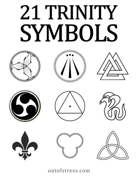 21 Symbols that Represent the Trinity Hermeticism Symbols, Forgiveness Symbol Tattoo, Trinity Symbol Christian, Trinity Symbol Tattoo, God Symbol Tattoo, Trinity Tattoo Christian, Christian Symbols Art, Symbols Of God, Divine Logo