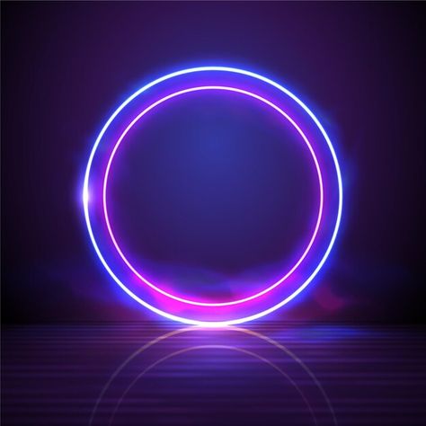 Logos For Edits, Light Background Design, Neon Circle, Neon Light Wallpaper, Neon Background, Glowing Background, Logo Neon, Tech Background, Abstract Circle