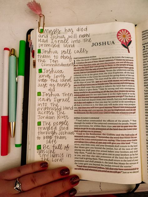 The Book Of Joshua, Joshua Bible Journaling, Joshua 1:9, Bible Planning, Joshua 9, Joshua Bible, Book Of Joshua, Praying Wife, Old Testament Bible