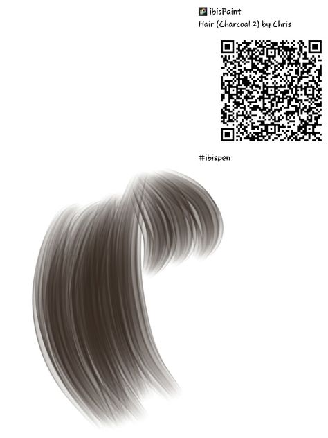 Brush Qr Code, Kpop Images, Paint Brush Drawing, Brush Code, Drawing Hair Tutorial, Paint Brush Art, Brush Drawing, Palette Art, Digital Art Beginner