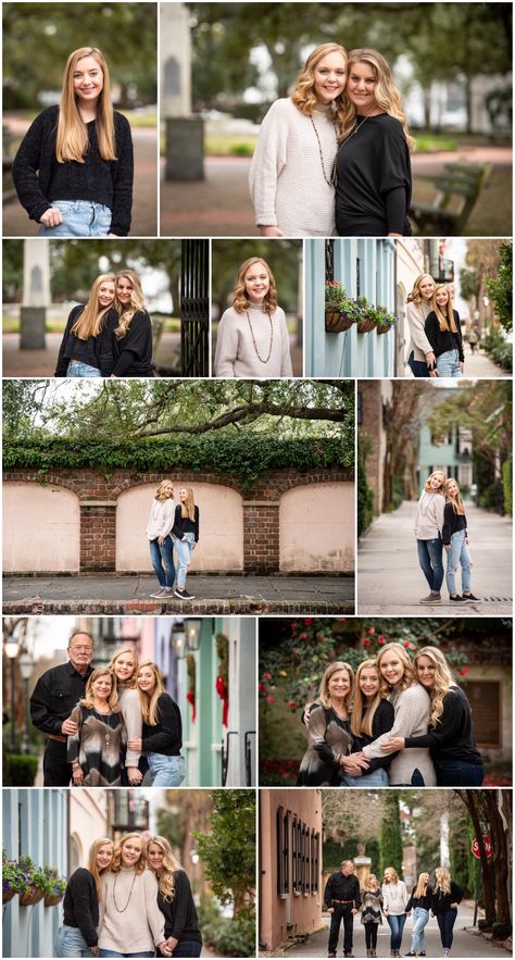 Posing families with older children or grandchildren can be a challenge. Here are some posing ideas for a family of older kids! #posingguide #charlestonsouthcarolina #familyposes #sisterposes #historiccharleston Pose Ideas For Family Pictures, Family Pictures With Multiple Families, Family Of Six Posing Ideas, Photo Ideas Family Of Four, Family Of 8 Picture Poses Adults, Posing Older Families, Poses For Small Families, Photo Poses For Large Families, Photography Poses For Families