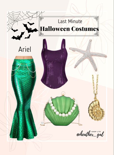 Last minute amazon prime Halloween costume Easy costume, little mermaid costume, little mermaid adult costume, easy mermaid costume, amazon mermaid costume, last minute Halloween costume, amazon prime costume, Halloween party costume Follow my shop @heather_gal on the @shop.LTK app to shop this post and get my exclusive app-only content! #liketkit #LTKstyletip #LTKfindsunder50 #LTKHalloween @shop.ltk https://liketk.it/4lYiR mom costume Mermaid Costume Diy Womens, Ariel Adult Costume, Ariel Diy Costume, Diy Ariel Costume Women, Little Mermaid Adult Costume, Arial Costume, Adult Mermaid Costume Diy, Mermaid Adult Costume, Easy Mermaid Costume