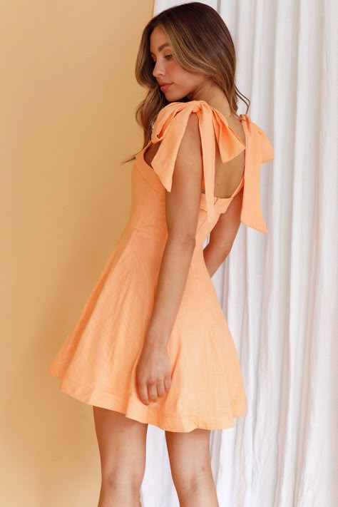 Cute 8th Grade Graduation Dresses, Winter Semi Formal Dresses For Teens, Orange Dresses Short, Sadie’s Dresses, Banquette Dresses, Middle School Homecoming Dresses, Home Coming Dresses 2024, Sadie Hawkins Dress, Valentines Dance Dresses