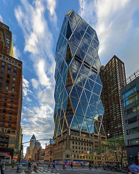 Urban Planning, Hearst Tower, Brick Architecture, Canon 5d, Nyc Photography, City That Never Sleeps, Concrete Jungle, I ❤ Ny, City Living