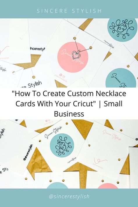 Green and pink necklace cards on top of brown paper flat lay Necklace Card Template, Cricut Small Business, Necklace Cards, Card Template Free, Card Templates Free, Cricut Machine, Cricut Maker, Now What, Custom Necklace