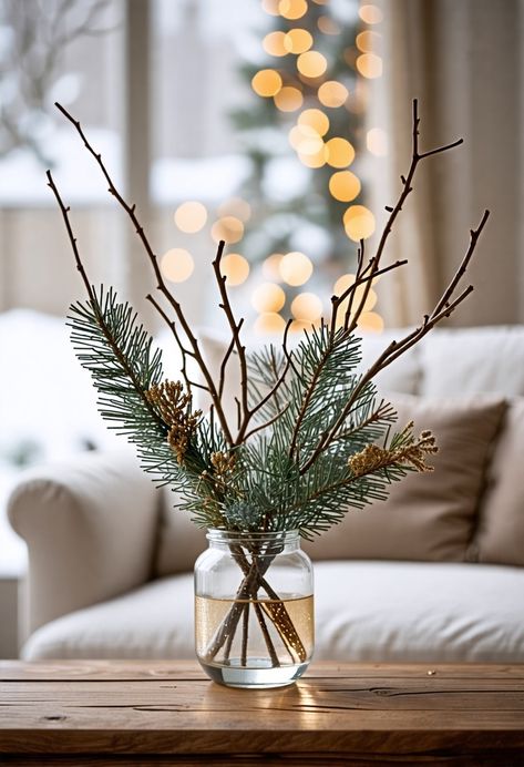 21 Minimalist Christmas Decor Ideas – ToolzView Simple Interior Christmas Decor, Boho Christmas Party Decorations, Simple Natural Decor, Holiday Decor Minimalist, Natural Minimal Christmas Decor, Modern Minimalist Holiday Decor, Modern Christmas Crafts Diy, Minimalist Holiday Decor Apartment, Minimalist White Christmas Decor