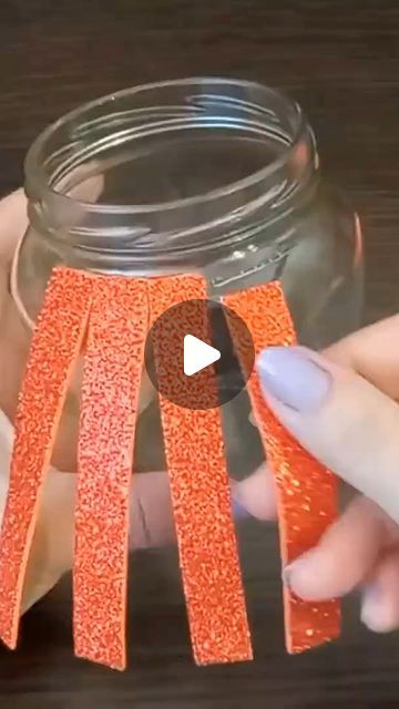 Plastic Jar Crafts, Crafts Diy Easy, Diy Easy Crafts, Craft Ideas For Beginners, Bottles Decoration Diy, Glass Crafts Diy, Easy Mason Jar Crafts, Crafts With Glass Jars, Boho Crafts Diy