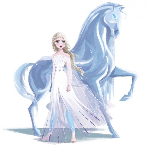 Frozen 2 final look with Nokk water spirit Fan Art Disney, Frozen 2 Elsa, Princesas Disney Anime, Frozen Wallpaper, Frozen Art, Disney Frozen Elsa Art, Frozen Pictures, Frozen Disney Movie, Karakter Disney