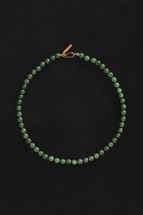 Ancient Beaded Jewelry, Jade Stone Necklace, Beaded Jade Necklace, Sophie Buhai Jewelry, Jade Choker, 2024 Accessories, Jade Bead Necklace, Sophie Buhai, S Hook