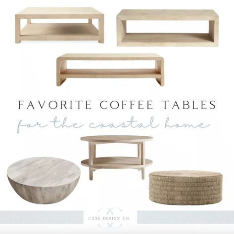 Coastal Coffee Table Rectangle, Modern Costal Decorating Coffee Tables, Modern Coastal Living Room Coffee Tables, Coastal Grandmother Coffee Table, Coastal Modern Coffee Table, Modern Coastal Furniture Ideas, Coastal Farmhouse Coffee Table, Gray Couch Coastal Living Room, Coffee Table Coastal Decor