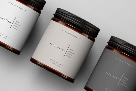 Modern Labels Design, Simple Labels Design, Wholesale Candle Vessels, Simple Label Design Branding, Candle Labeling Ideas, Classic Label Design, Elegant Candle Labels, Wax Melt Labels Design, Minimal Candle Label Design