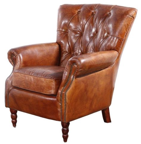 Leather Armchair Living Room, Green Leather Chesterfield Sofa, Zigarren Lounges, Brown Leather Chair, Vintage Leather Chairs, Leather Armchair Modern, Leather Wing Chair, Brown Leather Armchair, Brown Leather Chairs