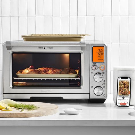 The Epicurious Guide to a Well Equipped Kitchen | Epicurious Breville Oven, Fries Chicken, Oven Air Fryer, Smart Oven, Fried Foods, Best Air Fryers, Baked Cookies, Grilling Tips, Pan Pizza