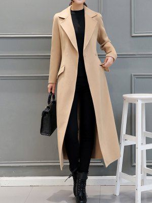 Jackets and Coats For Women | Trendy Fashion Leather Jackets And Long Coats Online | ZAFUL Mode Mantel, Tan Coat, Long Coats, Leather Jacket Style, Maxi Coat, Winter Trends, Coat Outfits, Leather Jackets Women, Winter Fashion Outfits