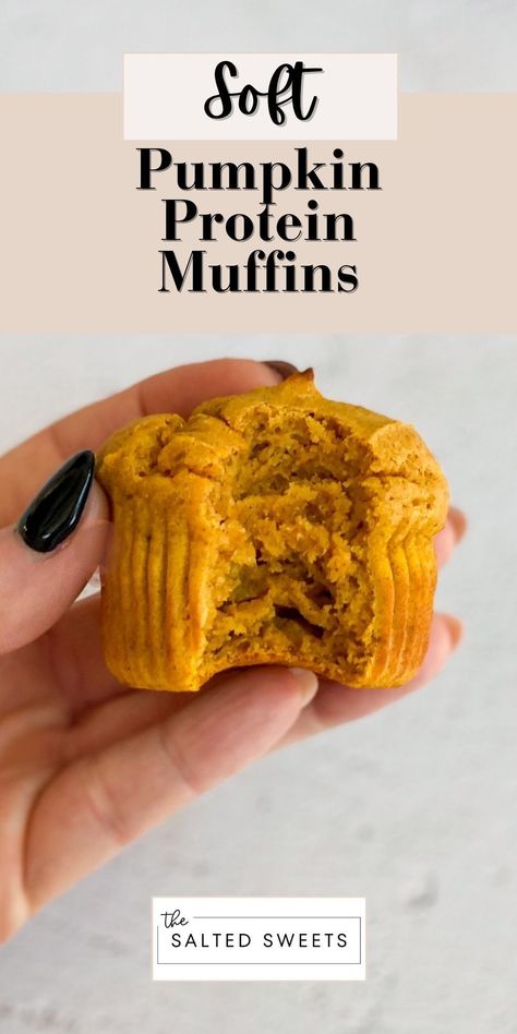 Protein Powder Muffins, Power Muffins, Pumpkin Protein Muffins, High Protein Muffins, Protein Muffin Recipes, Gf Meals, Greek Yogurt Muffins, Dairy And Gluten Free, Pumpkin Protein