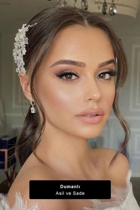 Light Make Up Wedding, Light Skin Bridal Makeup, Soft Glowy Bridal Makeup, Bridal Makeup Tan Skin, Bridal Makeup Light Skin, Ethereal Bridal Makeup, Makeup Wedding Looks, Light Wedding Makeup, Makeup Novia