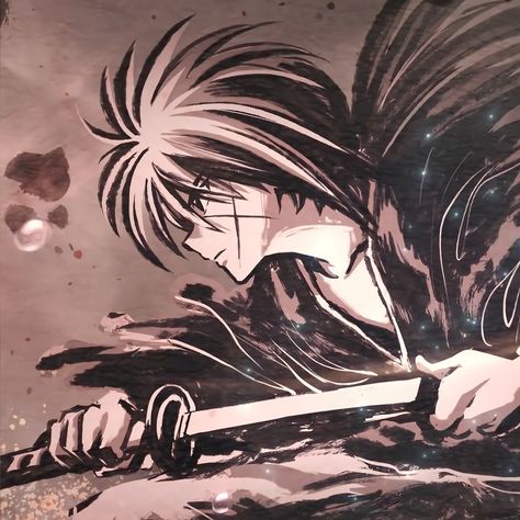 Ronin Kenshin, Kenshin Himura Manga, Kenshin Himura Wallpapers, Himura Kenshin Icon, Rurouni Kenshin Icon, Kenshin Himura Icons, Kenshin Le Vagabond, Himura Kenshin, Rurôni Kenshin