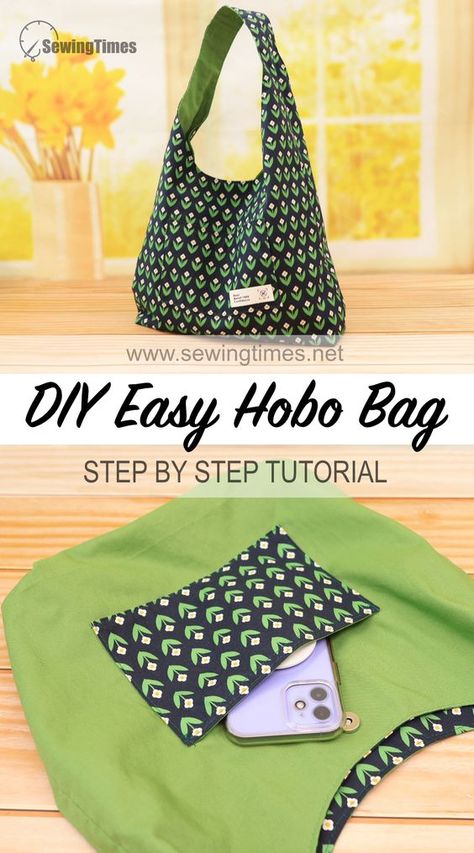 Hobo Bag Sewing Pattern Free, Hobo Sling Bag Pattern Free, Shoulder Bag Sewing Pattern Free, Diy Boho Bags How To Make, Hobo Crossbody Bag Pattern, Hobo Bags Pattern, Diy Sewing Bags Pattern, Easy Bag Sewing Pattern Free, Simple Bag Patterns To Sew