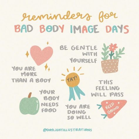 Positive Body Image Quotes, Body Image Quotes, Pastel Quotes, A Daily Reminder, Healing Spells, Japanese Phrases, Therapy Counseling, Be Gentle With Yourself, Self Love Affirmations