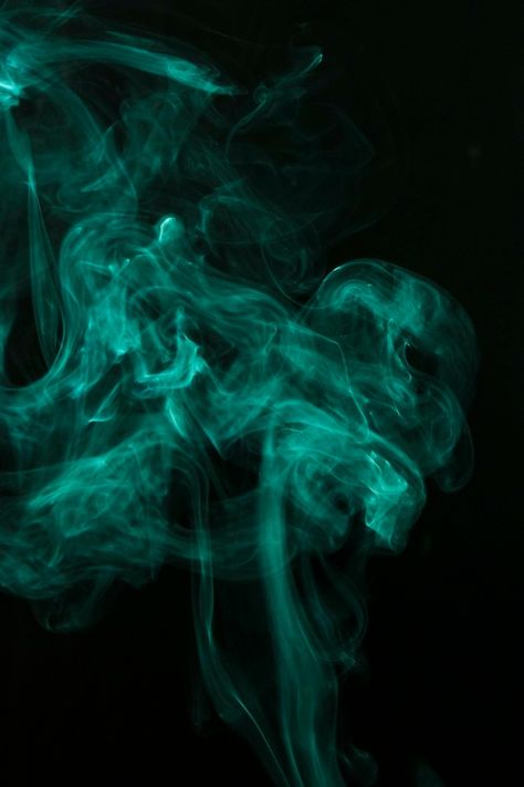 Wispy green smoke spread over black back... | Free Photo #Freepik #freephoto #background #abstract #design #texture Green And Black Background, Background Abstract Design, Green Cosmetics, Dark Cyan, Teal Art, Design Texture, Black Background Wallpaper, Teal Wallpaper, Green Theme