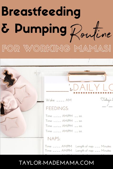 Is your maternity leave coming to an end, but you’re not sure how you’re going to maintain your milk supply after heading back to work? Don’t stress mama! This post will help you create a breastfeeding and pumping routine that’s perfect for a working mom like you. Click through to create your schedule and snag a FREE daily log too. Pumping At Work Schedule, Pumping At Work Essentials, Work Morning Routine, Maternity Leave Schedule, Pumping Storage, Breastfeeding Schedule, Pumping While Pregnant, Pumping And Breastfeeding, Pumping And Breastfeeding Schedule