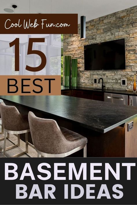 Cool Basement Bar Ideas, Modern Bar Room, Simple Basement Bar Ideas, Basement Bar With Tv, Bar Designs For Home, Indoor Bars For Home, Bar Ideas For Home Basement, Diy Indoor Bar, Indoor Bar Ideas