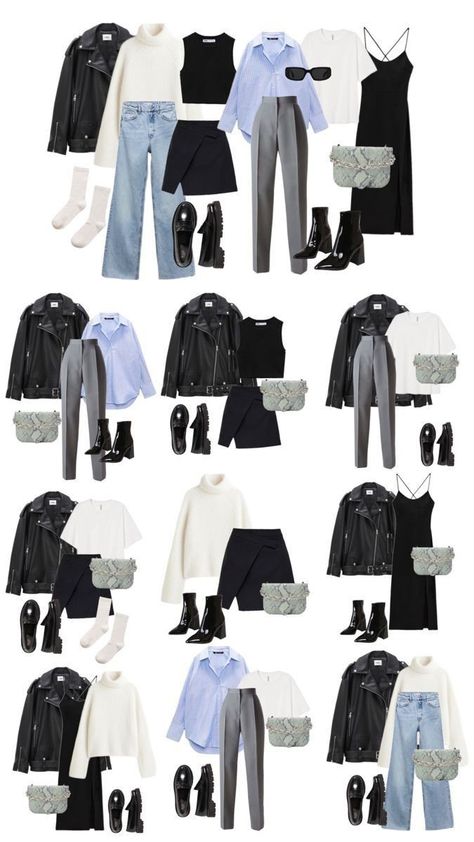 Capsule Wardrobe Casual, Fashion Capsule Wardrobe, Winter Fashion Outfits Casual, Stylish Work Attire, Clothes And Shoes, Wardrobe Outfits, Classy Work Outfits, Fashion Capsule, Stylish Work Outfits