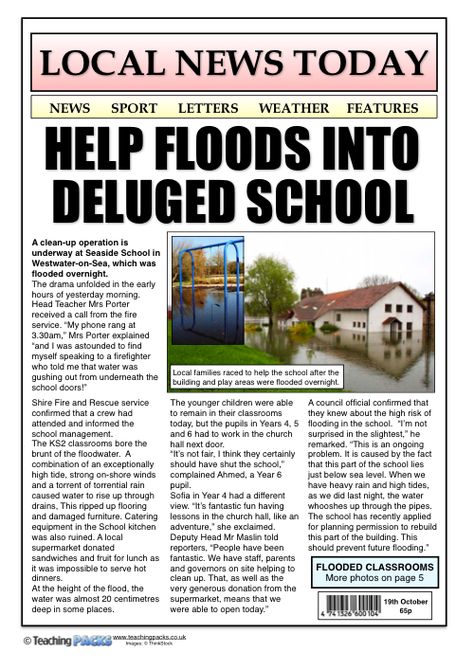 Enhance your children's newspaper report writing skills with this fantastic collection of teaching, activity and display resources! Includes a comprehensive guide, planning templates, writing checklists, examples of newspaper reports and more! Newspaper Report Writing Format, Newspaper Report Writing Examples, Newspaper Article Examples, How To Write A Newspaper Article, News Articles Newspaper, News Paper English, English Newspaper Articles, Newspaper Article Format, News Paper Articles