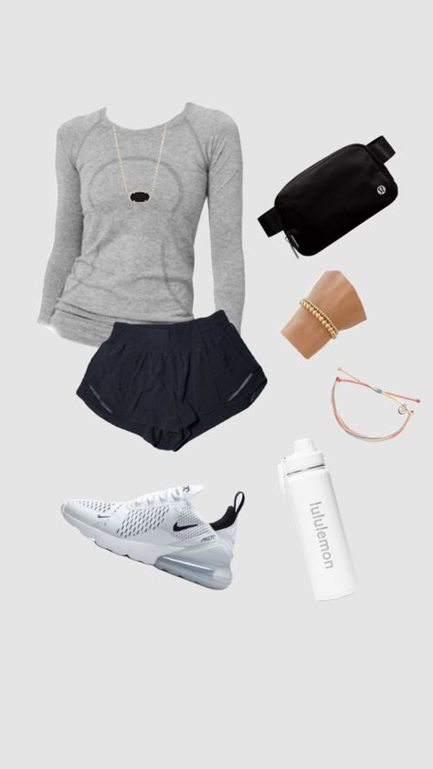 OUTFIT INSPO ALERT 🚨 #lululemon #outfitinspo #beauty #preppy #emo #picture #art #tsitp #kendrascott #nike #nails #puravida Outfit Inspo Lululemon, Tsitp Outfits, Cute Lululemon Outfits, Nike Nails, Preppy Emo, Cute Easy Outfits For School, Everyday School Outfits, Lulu Outfits, Digital Wardrobe