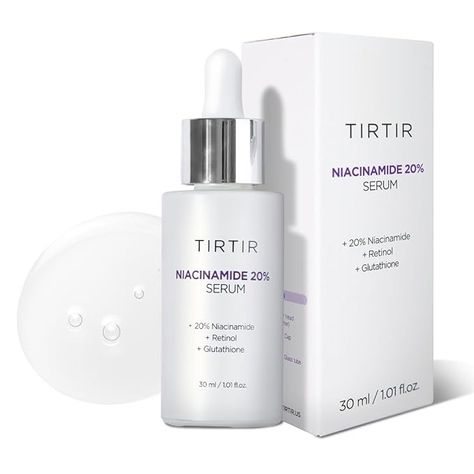 Amazon.com: TIRTIR Niacinamide 20% Serum 30ml : Beauty & Personal Care Korean Niacinamide Serum, Targeted Serum, Minimalist Niacinamide Serum, Niaminicide Serum, Drmtlgy Needleless Serum, Face Serum, Eye Cream, Retinol, Beauty And Personal Care