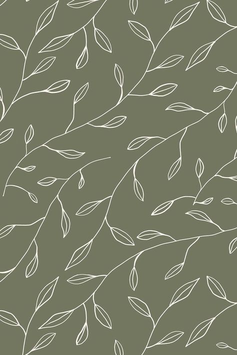 Leaf Print Wallpaper, Pattern Art Simple, Line Art Illustration Design, Boho Designs Pattern Art, Simple Leaf Pattern, Seamless Patterns Design, Boho Seamless Pattern, Leaves Illustration Pattern, Plant Pattern Illustration