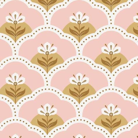 dotsandglory | Surface Design on Instagram: "✨ Dreamy scale pattern in soft pink, neutral browns, and creamy white. 🌸🌟 Which products would rock this design? Let me know! ✨ . . . . . . . . #ScalePattern #DreamyDesigns #vectorpattern #cutepattern #lovepatterns #seamlesspattern⁠ #patterninspire #patterndesigning #patternanddesign #patternplay #patternlicious #patterninspiration #surfacedesign⁠ #patternoftheday #idesignpatterns #surfacepatterndesign⁠ #patterndesigner #scalepattern #dotsandglory" Scallop Pattern Design, Blender Pattern, Media Console Design, Hijab Pattern, Kindle Skin, Feminine Pattern, Surface Pattern Design Inspiration, Feminine Patterns, Scallop Pattern