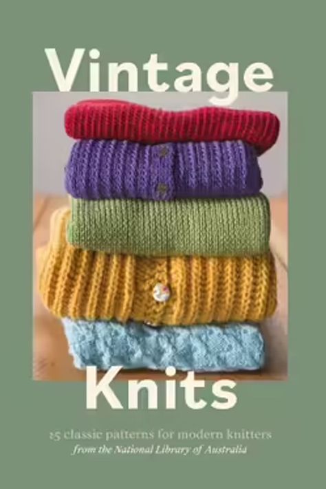 Vintage Capsule Wardrobe, Knit Top Patterns, The Knitter, National Library, Knitting Magazine, Vintage Knitting Patterns, Knitting Books, Knitted Dolls, Free Knitting Pattern