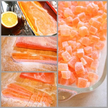 how to make gumdrops Homemade Gumdrops, Yellow Food, Orange Extract, Unflavored Gelatin, Homemade Sweets, Candy Recipes Homemade, Yellow Foods, Fresh Orange, Homemade Candies