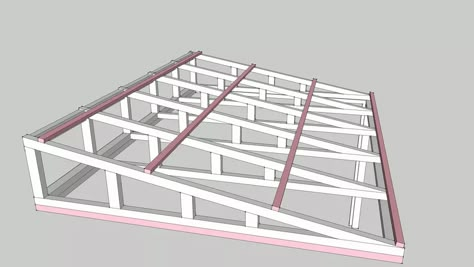 Wooden Roof Structure, Mono Pitch Roof, Shed Roof Design, Truss Design, Roof Truss Design, Metal Building Designs, Wood Truss, Framing Construction, Steel Frame House