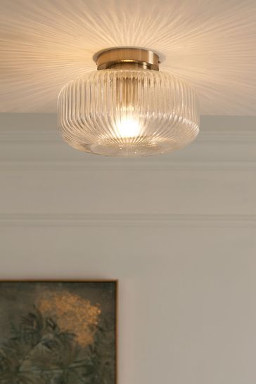 Overhead Lighting Dining Room, Ceiling Lights Uk, Room Ceiling Lights, Ceiling Light Living Room, Hallway Ceiling Lights, Low Ceiling Lighting, Cottage Lighting, Hall Lighting, Brass Ceiling Light