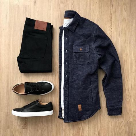 OUTFIT PARA INVIERNO PRIMAVERA OTOÑO Y VERANO Workout Man, Men Fashion Casual Shirts, Stylish Men Casual, Urban Fashion Women, Mens Casual Dress Outfits, Hipster Mens Fashion, Outfit Grid, Men's Casual Style, Mens Fashion Casual Outfits