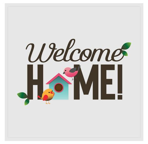 Welcome Home Cards, Welcome Back Home, Welcome Quotes, Welcome Home Signs, Welcome Home Posters, Let's Make Art, Welcome Design, Diy Wall Art Decor, Floral Border Design