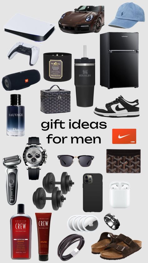 men’s gift ideas 🍸 #dior #apple #nike #christmas #wishlist #visionboard Nike Christmas, Boyfriends Birthday Ideas, Christmas Presents For Boyfriend, Mochila Jansport, Boyfriend Gift Basket, Baskets For Men, Teen Christmas Gifts, Gift Baskets For Men, Gift Box For Men