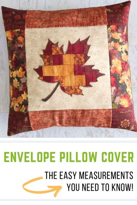 Fall Quilted Pillow Patterns, 16 Inch Pillow Cover Diy, Throw Pillows To Sew, Quilted Pillow Cover Pattern, Quilted Fall Pillows, How To Make Throw Pillow Covers, Quilt Pillow Pattern, Sew Pillow Cover, Finishing Needlepoint