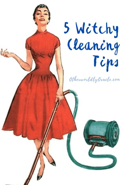 Magical Cleaning: How to Enchant Your Chores in 5 Witchy Ways Free Printable Cleaning, 1950s Housewife, Witchy House, Writing Memes, House Chores, Kitchen Witchery, Independent Woman, Vacuum Cleaners, Household Chores