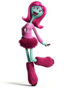 Britney Davis - Pixar Wiki - Disney Pixar Animation Studios Poc Cartoon Characters, Pnk Monsters University Icon, Monsters University Characters, Monster University Characters, Monsters University Costumes, Monsters Inc Characters, Kappa Sorority, Monsters Inc University, Pixar Animation Studios