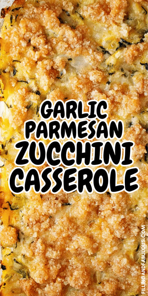 This Garlic Parmesan Zucchini Casserole is an unbelievably delicious way to savor zucchini! This zucchini recipe is buttery, cheesy, and oh-so-good. You won't be able to resist going back for seconds! Zucchini And Parmesan Cheese, Zucchini Recipes Shredded, Zucchini Recipes Savory, Cooked Zucchini Recipes, Grated Zucchini Recipes Healthy, Small Zucchini Recipes, Zucchini And Squash Casserole Recipes, Zucchini Slow Cooker Recipes, Zuccini Sides Dishes Oven