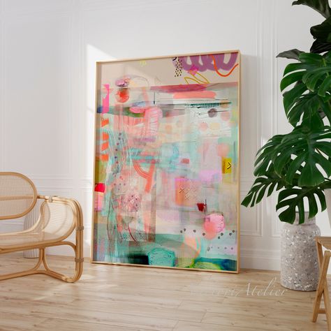 Original abstract art painting