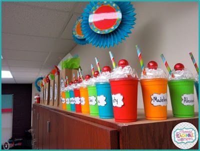 Birthday Gift To Student From Teacher, Birthday Cups For Classroom, Birthday Gift Classroom, Birthday Student Gifts, Students Birthday Gifts From Teacher, Student Birthday Cups, Elementary Birthday Ideas, Birthday Gifts Students, Classroom Birthday Gifts For Students